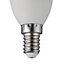 10 ampoules LED bougie E14 3,3W=25W Blanc chaud