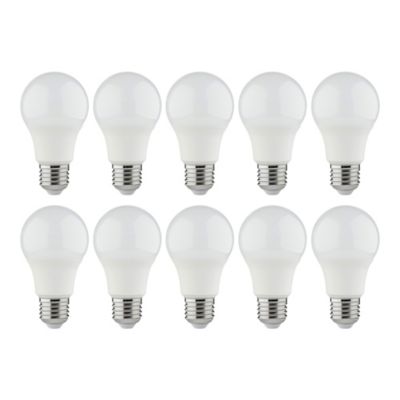 10 ampoules LED E27 806lm 60W blanc neutre Jacobsen