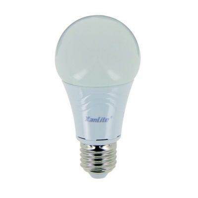 10 ampoules LED E27 A60 806lm 60W blanc chaud Xanlite Castorama