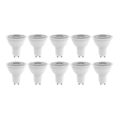 10 ampoules LED GU10 345lm 60W blanc chaud Jacobsen