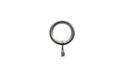 10 anneaux pour barre à rideau Athens GoodHome Ø16/19 mm gris