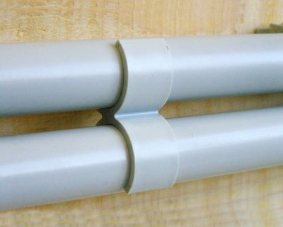 10 attache tubes fast ring ø16 mm Ing Fixation