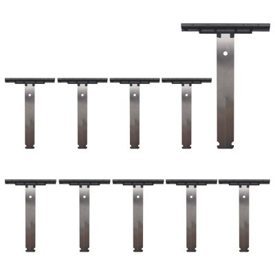 10 Attaches de Tablier, Fixation par clip, Système de Verrou pour Volet Roulant