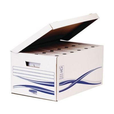 10 Boîtes d'Archivage Basic A4 / A4+ en carton 100% recyclé