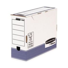 10 Boîtes d'archivage epaisseur 10 cm A4 / A4+ en carton recyclé
