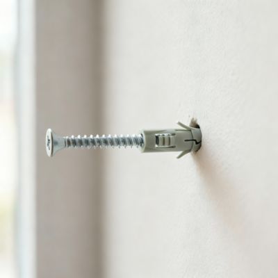 10 chevilles Diall nylon CL PZ Ø8x40mm