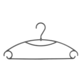 10 cintres rotatifs Platisque gris - 5Five