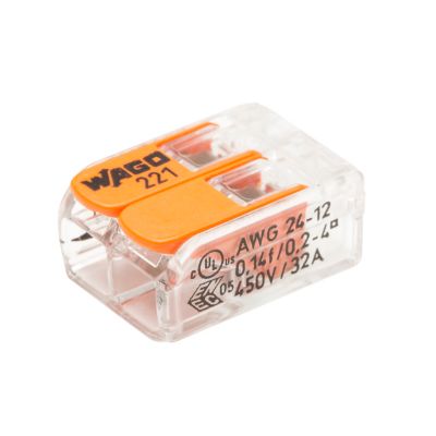 WAGO : Mini mallette bornes de raccordement WAGO ( coffret de 255 )