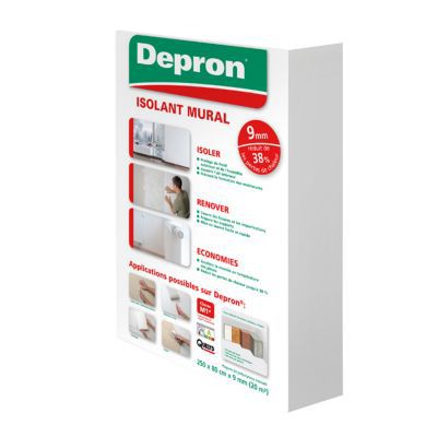 QUELYD - Quelyd Isolant mural Depron 9mm 7 plaques de 1m² - Cdiscount  Bricolage