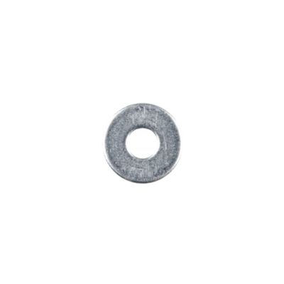 10 rondelles plates moyennes Diall acier zingué Ø4 mm