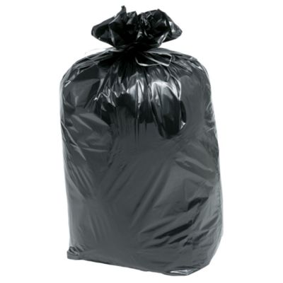 10 sacs poubelle renforcés noirs 110L