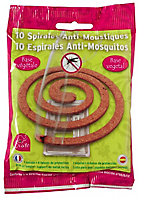 10 spirales anti moustiques végétales Siam