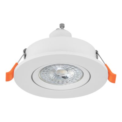 Eglo Jeu De 5 Spots Encastrés Barranco, Lampes à Encastrer Orientables