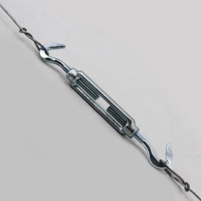 10 tendeurs de câble pour clôture de protection , tendeur de fil 2 crochets Aquagart