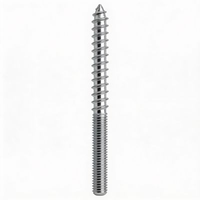 10 vis double filet bois/métal Diall Ø4 x l.25mm