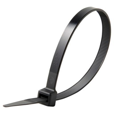 100 colliers de serrage en nylon Diall 9 x 300 mm noir