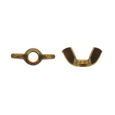 100 Ecrous à Oreilles Forme Américaine M8 mm - FORM A - Laiton - D-Work
