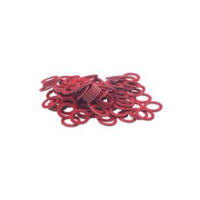 100 joints plat fibre rouge intérieur raccord Noyon et Thiebault 15X21mm