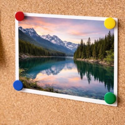 100 punaises multicolores à tête ronde et plate Diall