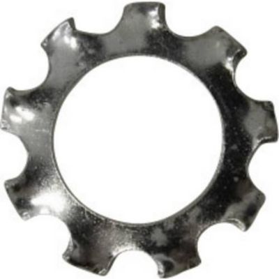 100 rondelles dentelées M8 8,4 mm en acier galvanisé, lot de 100