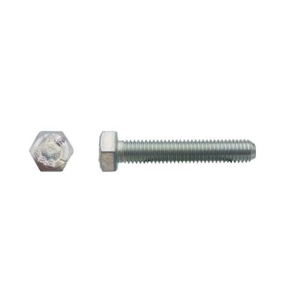 100 Vis Métaux Tête Hexagonale F/Total 24 x 60 mm - 4017 - 8.8 - Zingué CR3 - D-Work