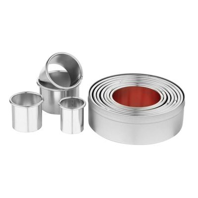 11 Emporte-Pièce Ronds de   2 à 8.6 cm - Vogue