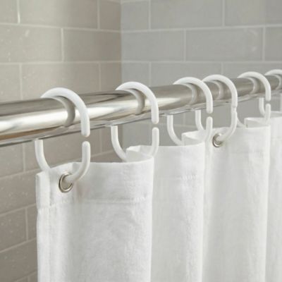 12 anneaux de douche coloris blanc Cooke & Lewis Nira