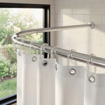12 anneaux de douche transparent Cooke & Lewis Nira