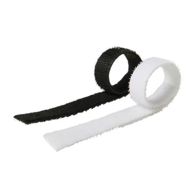 12 fixtaions de câbles auto-aggrippantes Diall 15 x 210 mm blanc et noir