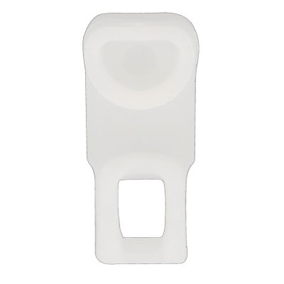12 glisseurs pour rail rideau 24x16 mm blanc Mobois