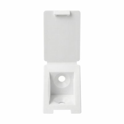 12 tak'ecker plastique blanc 25 x 25 mm