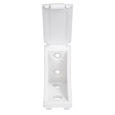 12 tak'ecker plastique blanc 40 x 40 mm