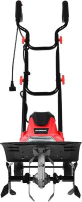 1200W Motobineuse Electrique Motoculteur Puissante avec Interrupteur a Double securite Profondeur de Travail 1200W 4 Lames