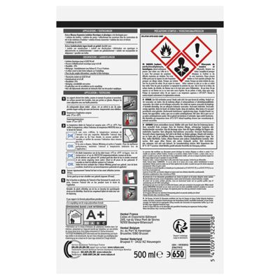 12x aerosols mousse PU expansive 500ml RUBSON WhiteTEQ
