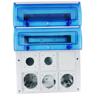 1332pv6 Coffret étanche Ip65 Pour 6 Prises Industrielles à Composer - 2 ...