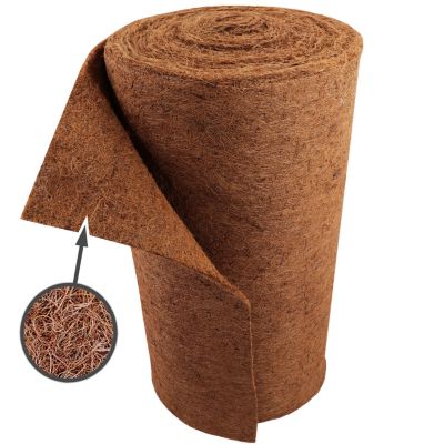 14m tapis de coco natte de protection hivernale fibre de coco 800g/m² 0.5m Aquagart