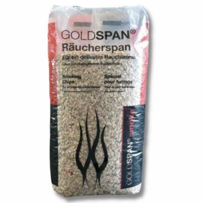 15 kg de copeaux de fumage Goldspan B 5/10 0,4-1,0 mm