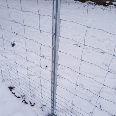 150 poteaux de clôture à profil en Z 1,80 m clôture de protection Aquagart