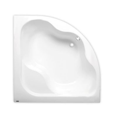 150x150 cm Synthia Plus baignoire d'angle, acrylique, gauche et droite, sans pieds, blanc (SY1500PLUS)