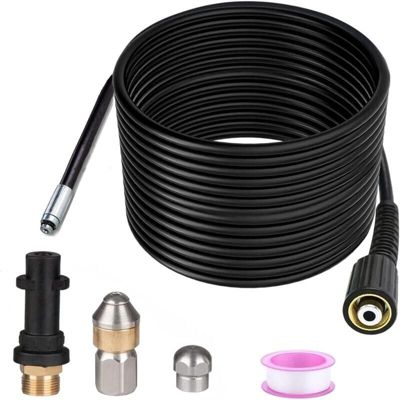 15m Déboucheur Canalisation Pour Karcher Nettoyeur Haute K2-K7/HD/HDS 180Bar