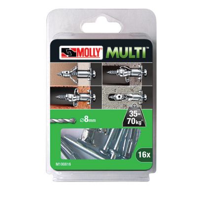16 chevilles Ø4 x 37 mm avec vis pour aggloméré Castorama