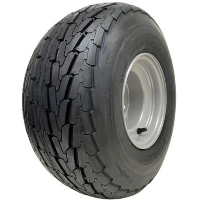 18.5x8.50-8 Ensemble pneus et roues de remorque 4x4" PCD Journey Road Legal 425kg Load