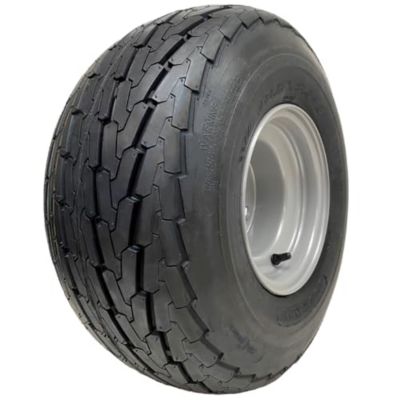 18.5x8.50-8 roue de remorque 4 clous 100mm pcd, roue à haute vitesse légale pour la route
