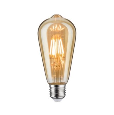 1879 Filament 230 V Ampoules LED Rustika E27 Dim 480lm 6W 1700K gradable Doré