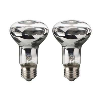 2 ampoules halogène réflecteur E14 spot 28W=35W blanc chaud Castorama