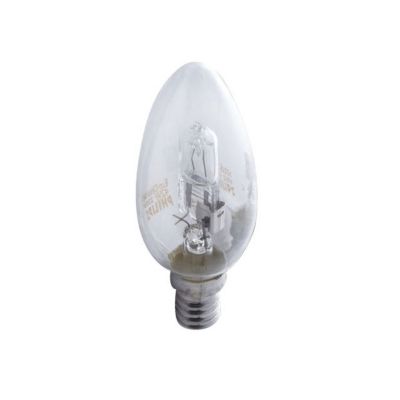 2 Ampoules halogène E14 Flamme 28W=42W Blanc chaud Castorama