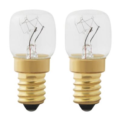 2 ampoules incandescentes Diall E14 2700K T22 15W Castorama