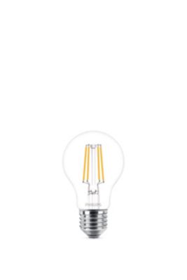 2 ampoules LED à filament E27 470lm 40W IP20 blanc chaud Philips