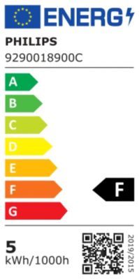 2 ampoules LED à filament E27 470lm 40W IP20 blanc chaud Philips