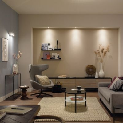 2 ampoules LED connecté Philips Hue GU10 400lm 5,2W 57W Bluetooth et Zigbee